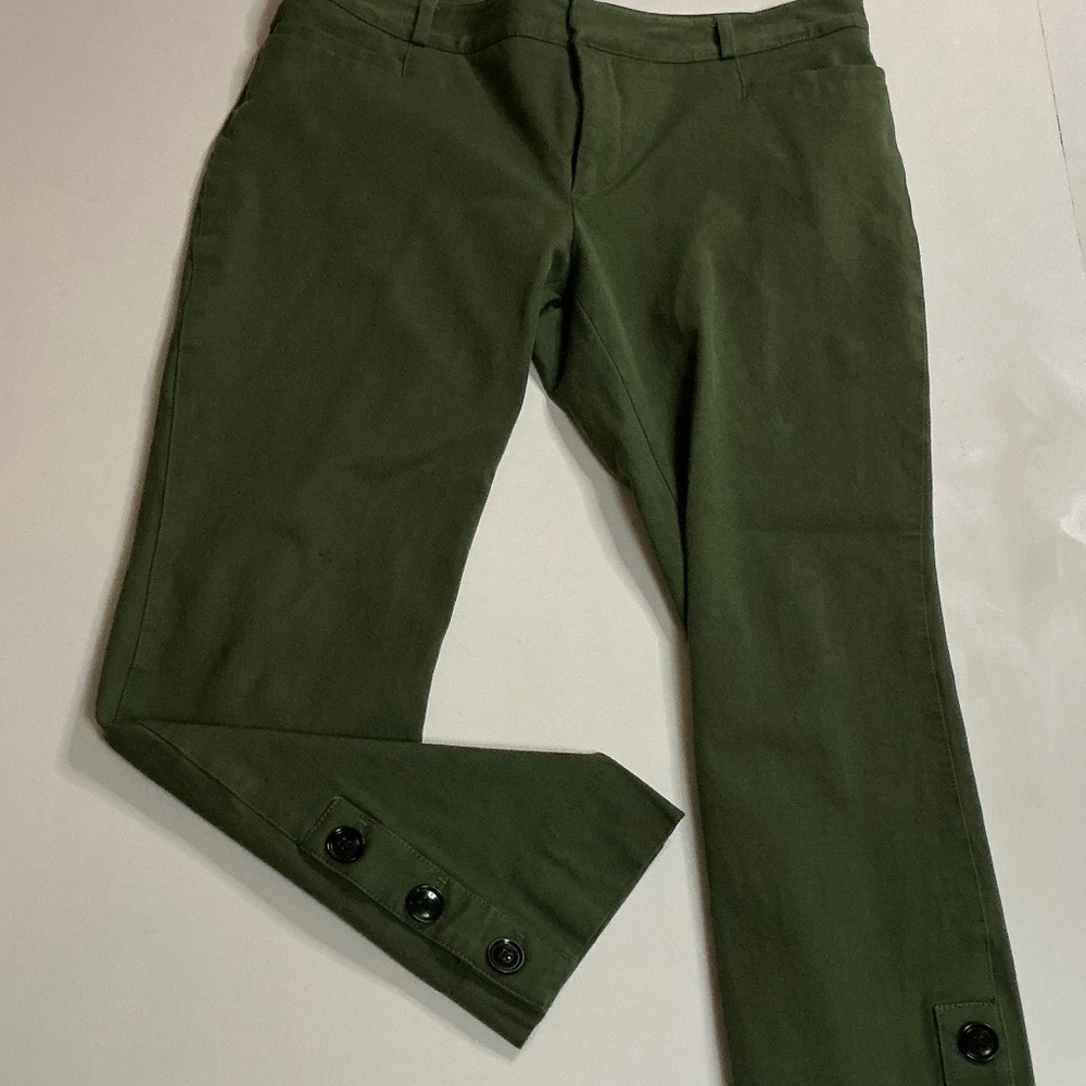 Banana Republic women’s Sloan Green skinny chino size 8